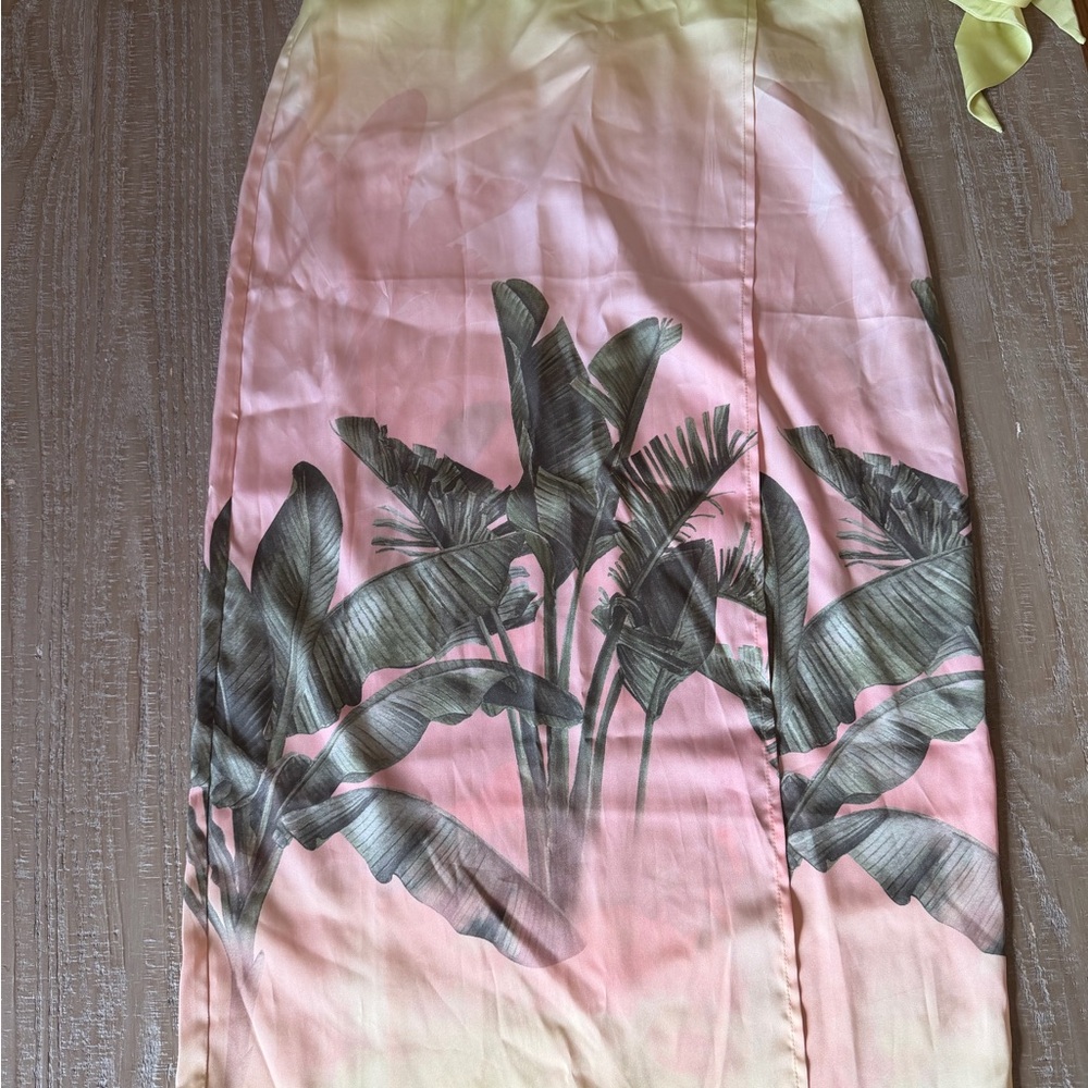 Rachel Zoe Lime and Blush Skirt